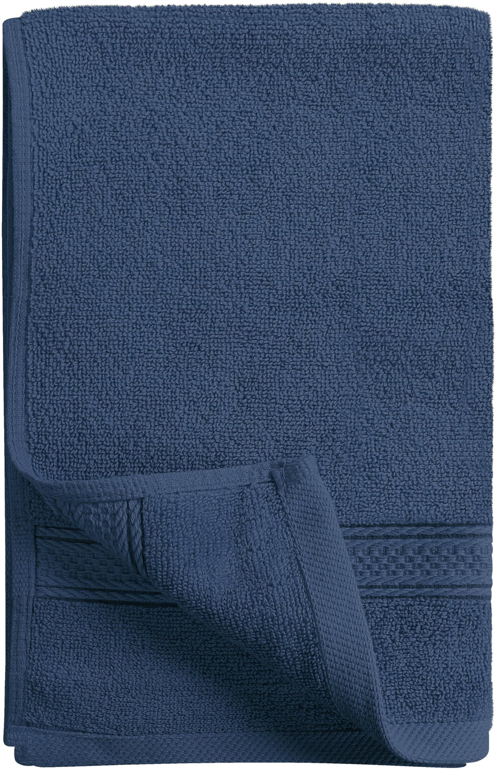 Utopia Towels détail de la bordure montrant couture résistante et finition