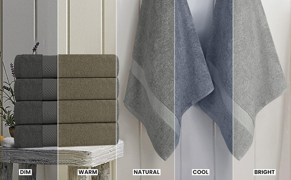 Utopia Towels détail de l'ourlet doublement cousu pour durabilité renforcée