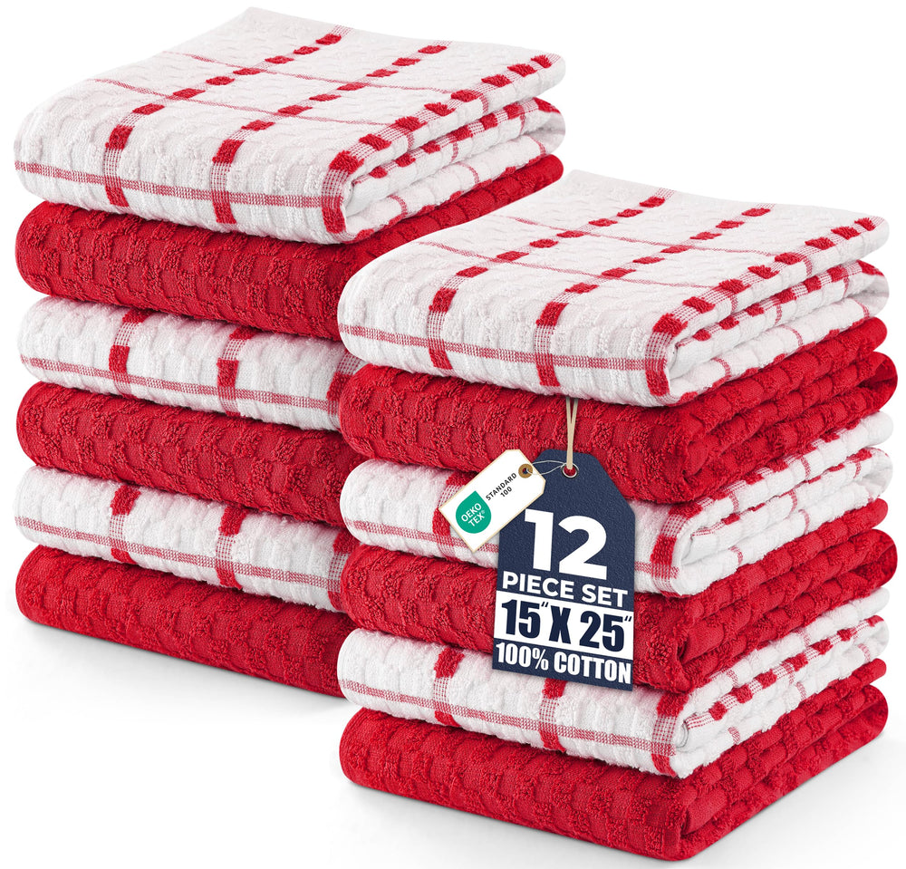 Utopia Towels emballage avant affichant le lot de 12 et praticité