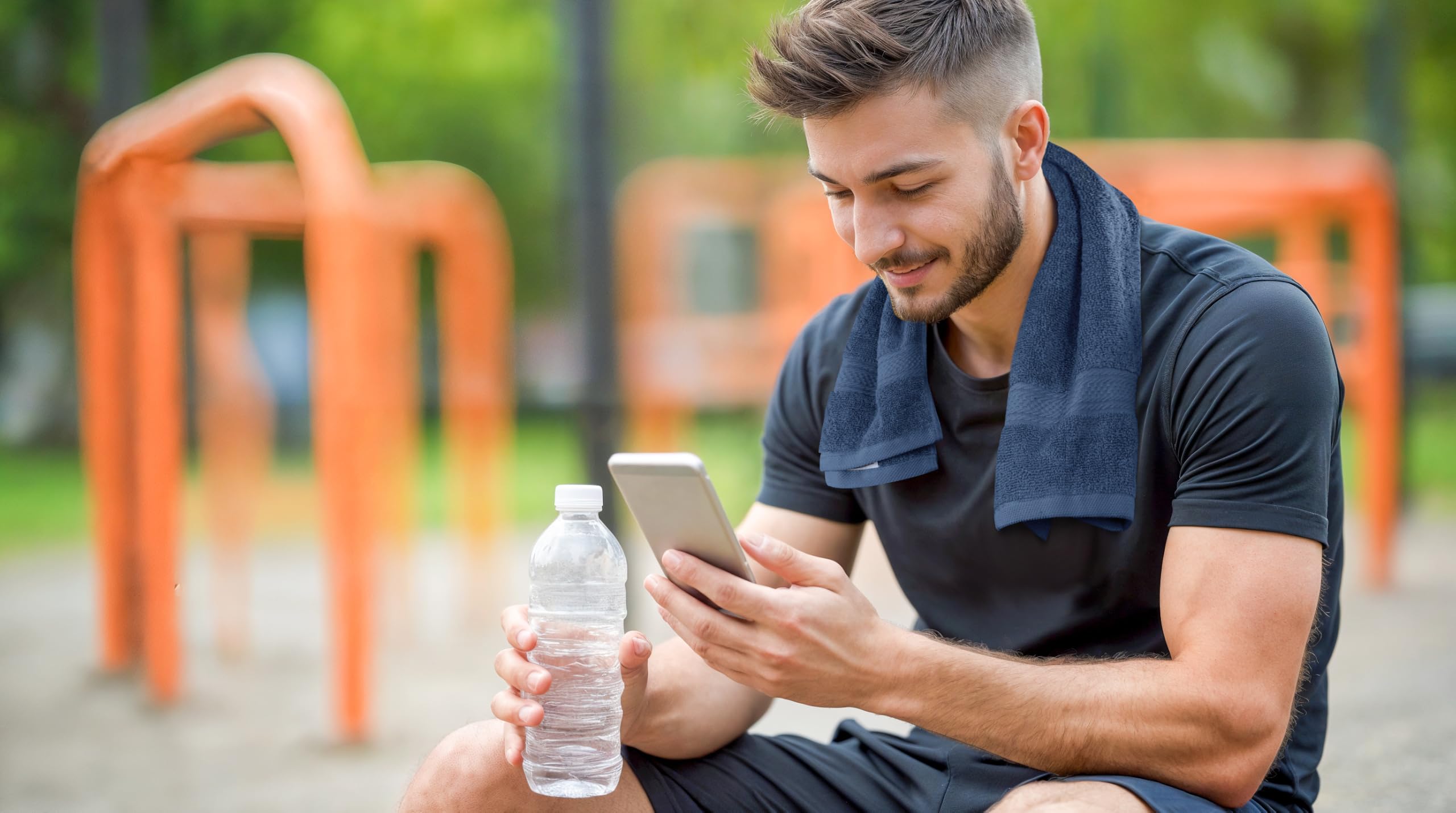 Utopia Towels serviette utilisée pour mains montrant absorption efficace
