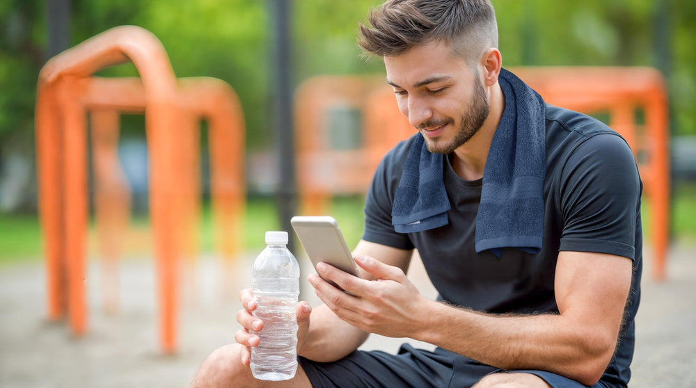 Utopia Towels serviette utilisée pour mains montrant absorption efficace