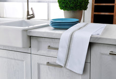 Utopia Towels en usage pour sécher de la vaisselle et gagner du temps