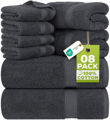 Utopia Towels pliage frontal du lot pour rangement élégant et gain de place