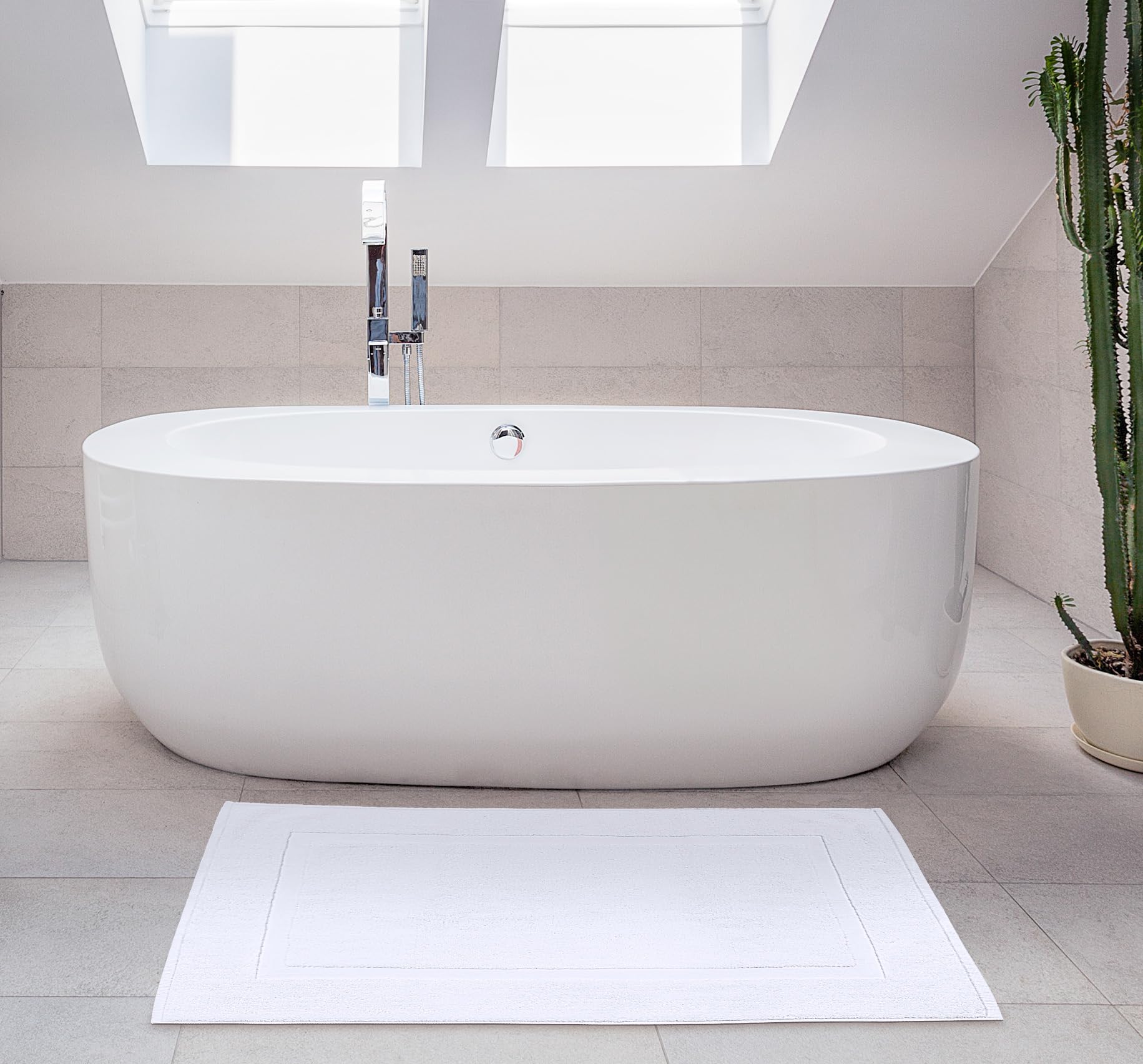 Utopia Towels étiquette matière coton 100% pour qualité visible