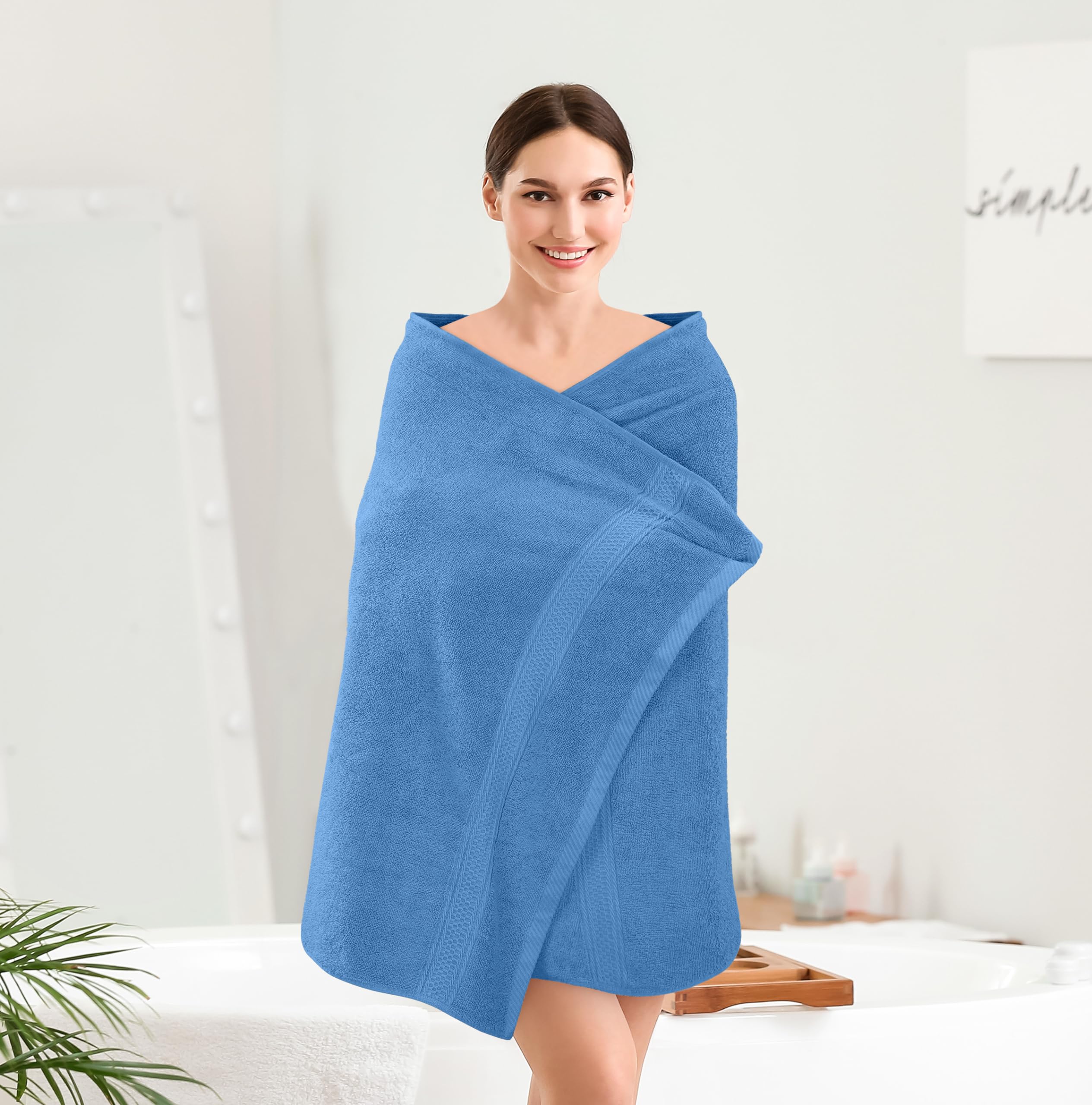 Utopia Towels étiquette OEKO-TEX visible garantissant sécurité des matériaux