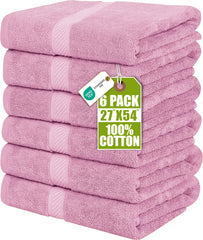 Utopia Towels face avant rose montrant emballage et design pratique