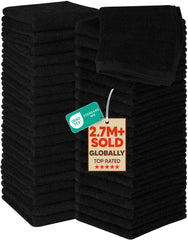 Utopia Towels face avant emballage montrant lot 60, durable et pratique