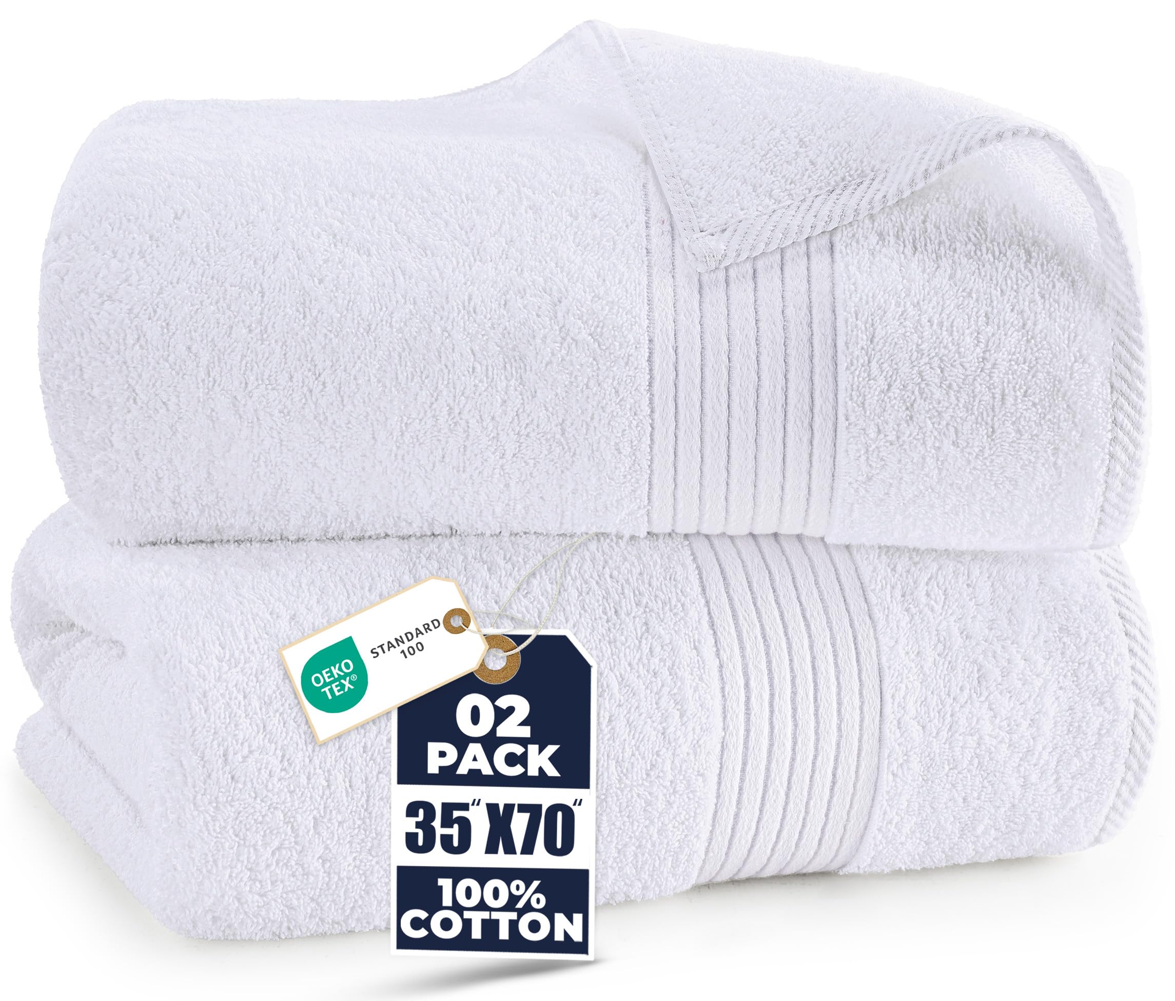 Utopia Towels serviette face plaquée image montrant couverture complète et confort