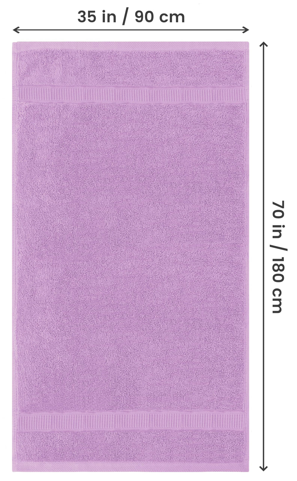 Utopia Towels gros plan sur la texture coton 600 GSM offrant douceur et absorption