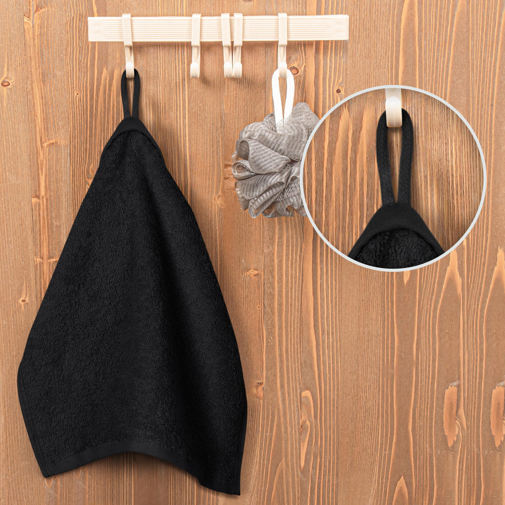 Utopia Towels gros plan texture coton doux offrant grande absorption