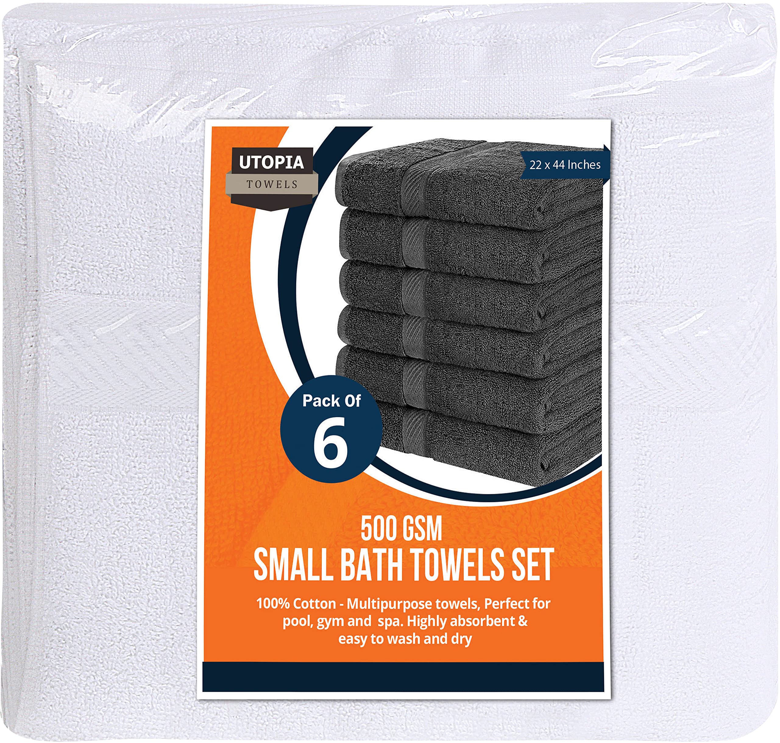 Utopia Towels gros plan texture coton montrant douceur et absorption