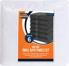 Utopia Towels gros plan texture coton montrant douceur et absorption