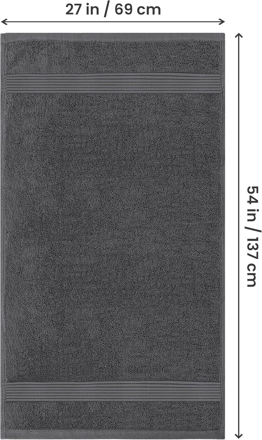 Utopia Towels gros plan texture montrant douceur et absorption