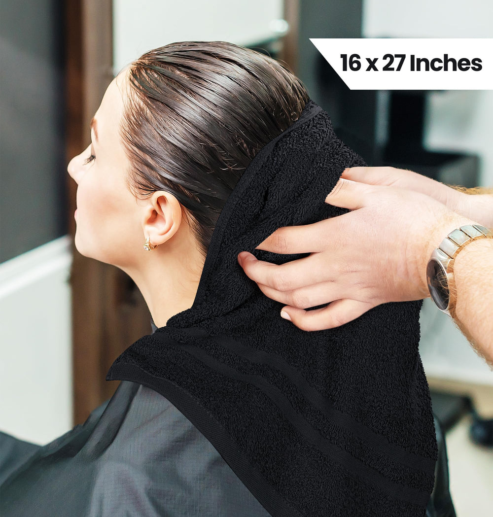 Utopia Towels gros plan texture éponge coton, absorption rapide et douce