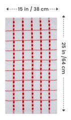 Utopia Towels gros plan du tissage dobby montrant absorption