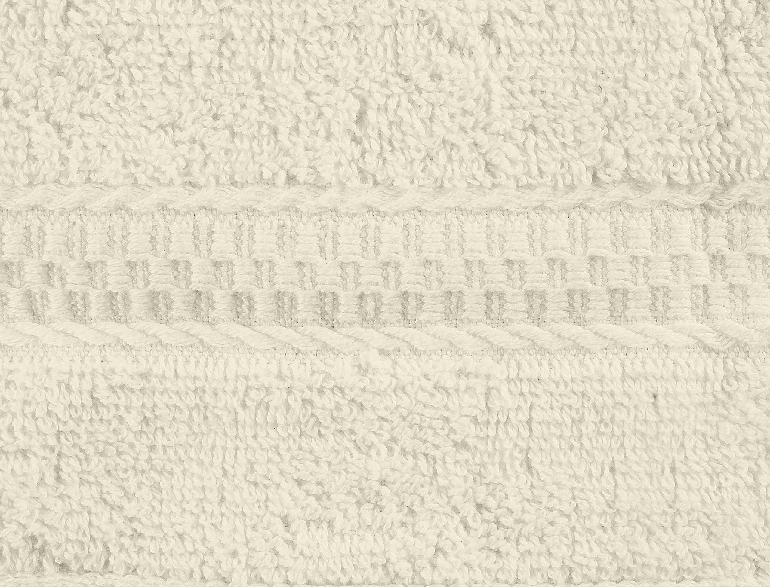 Utopia Towels gros plan tissu coton peigné montrant douceur et densité