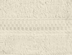 Utopia Towels gros plan tissu coton peigné montrant douceur et densité