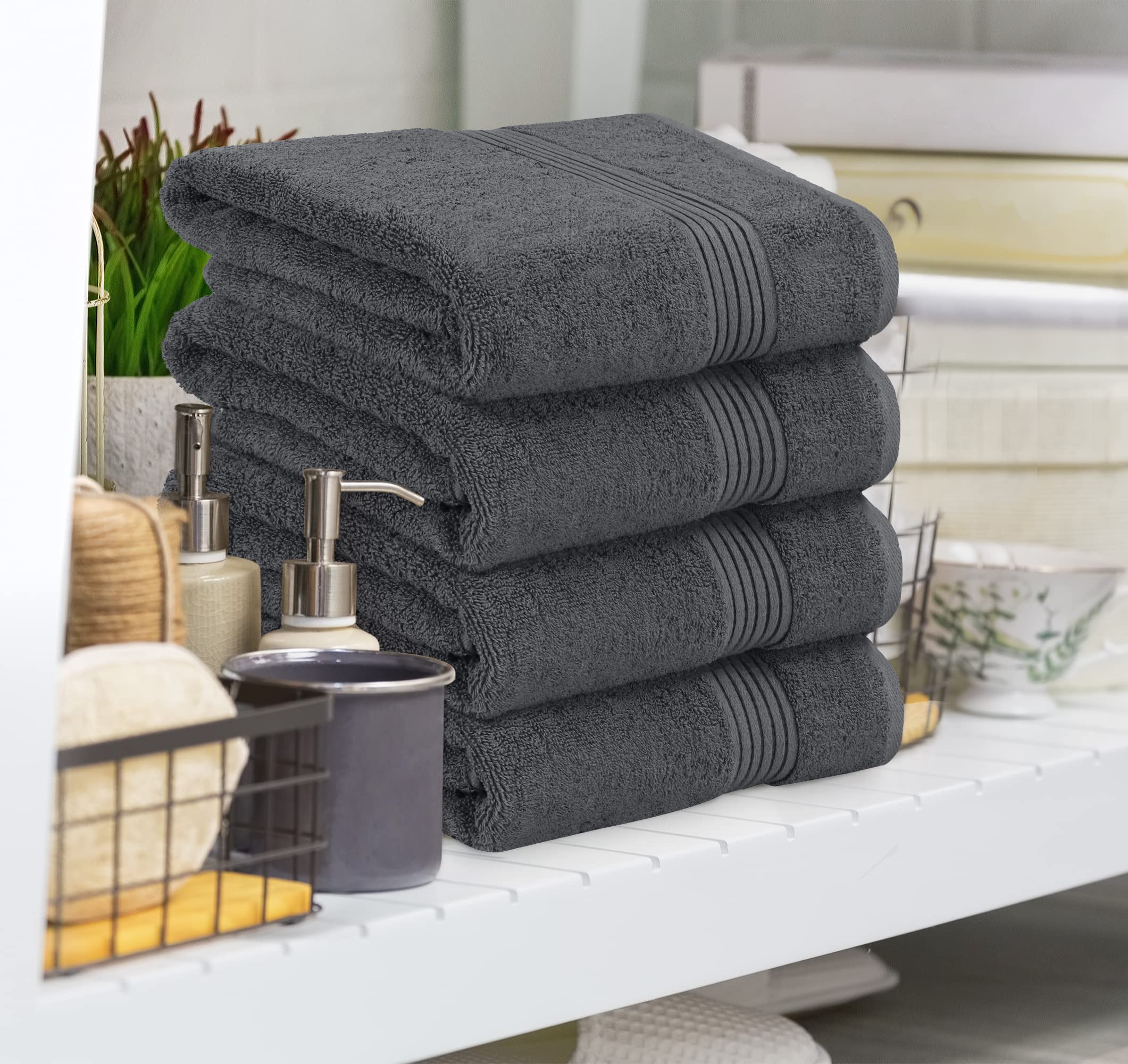 Utopia Towels mise en scène salle de bain montrant style et intégration