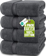 Utopia Towels vue avant du lot gris montrant la qualité et le style