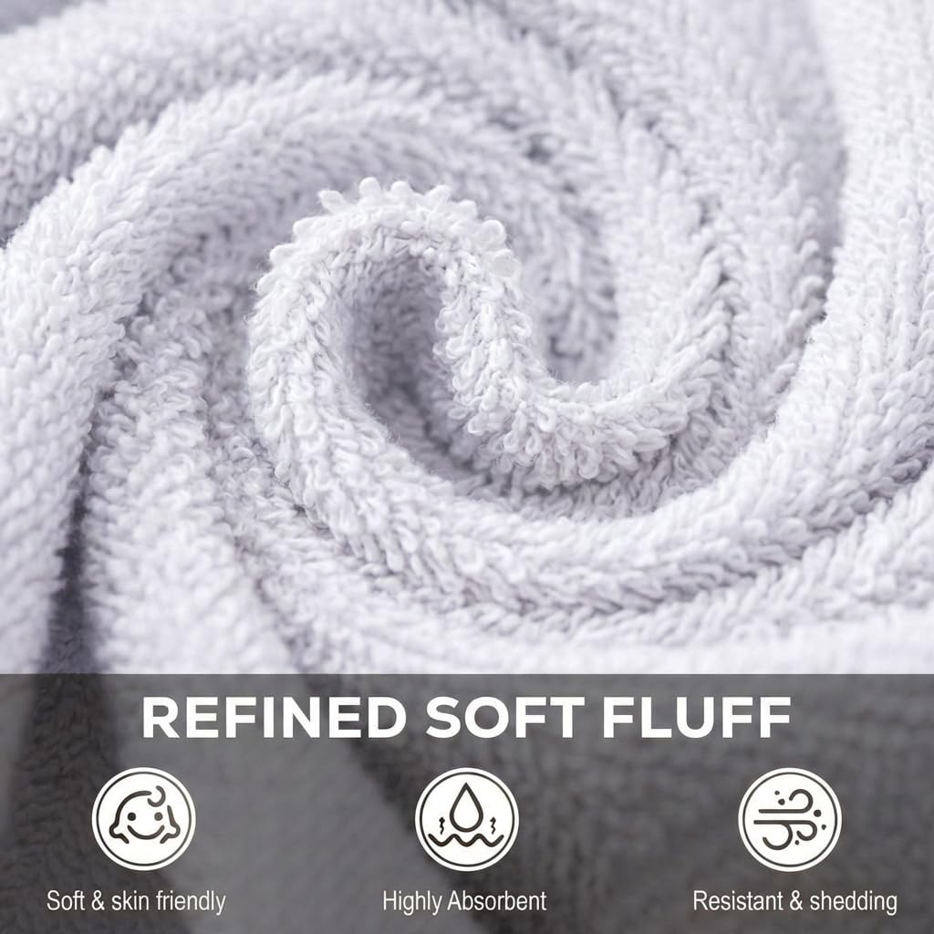 Utopia Towels pliage net pour rangement et présentation soignée