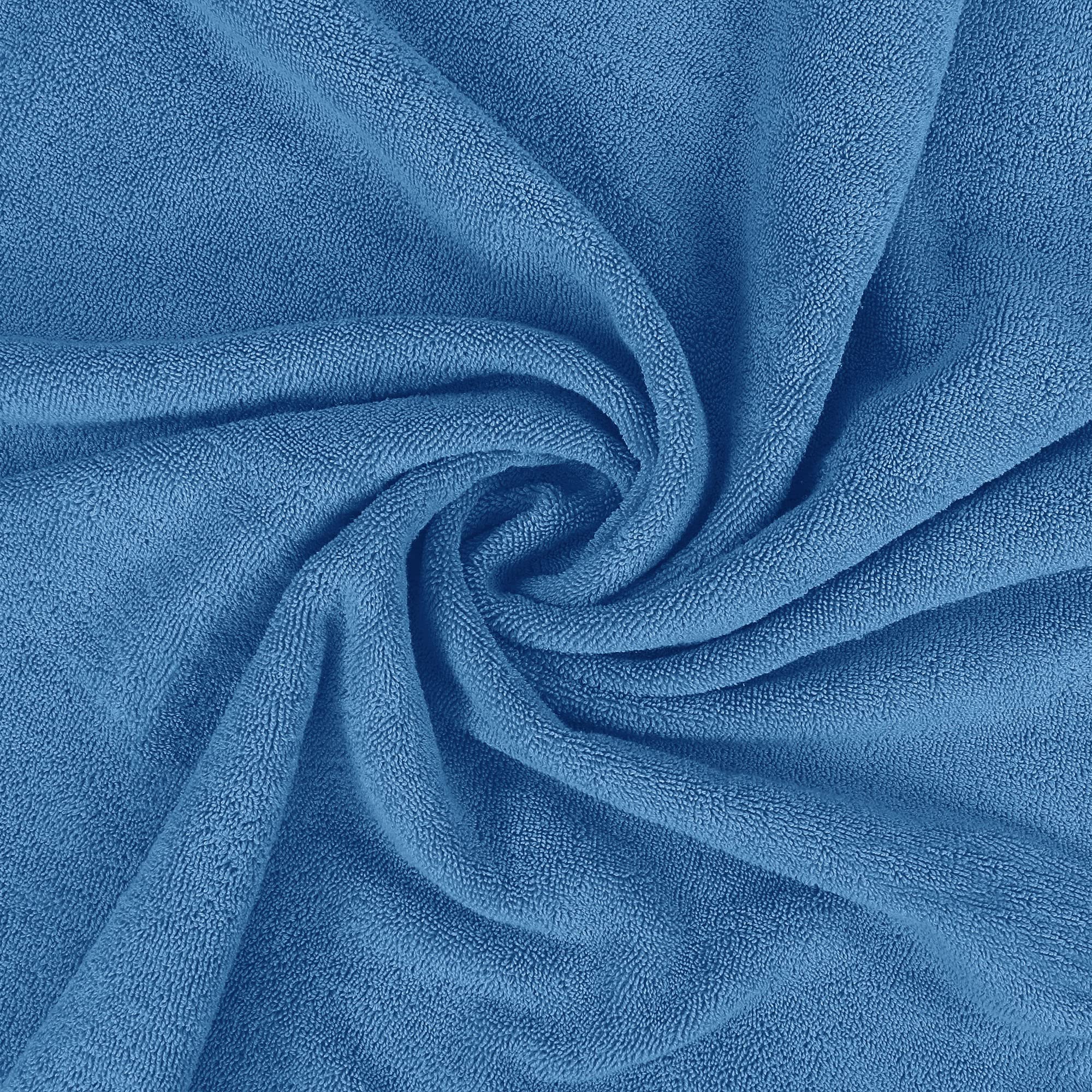 Utopia Towels détail du rebord surpiqué réduisant l’effilochage et prolongeant la durée