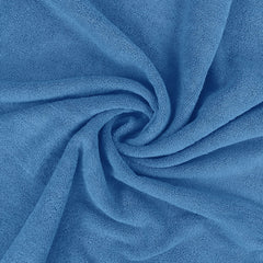 Utopia Towels détail du rebord surpiqué réduisant l’effilochage et prolongeant la durée