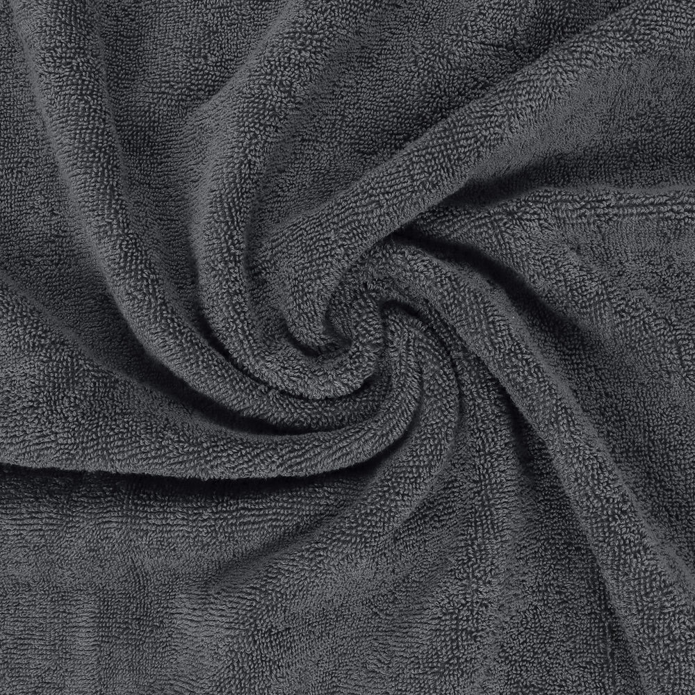 Utopia Towels serviette de bain ouverte illustrant la taille et couvrance