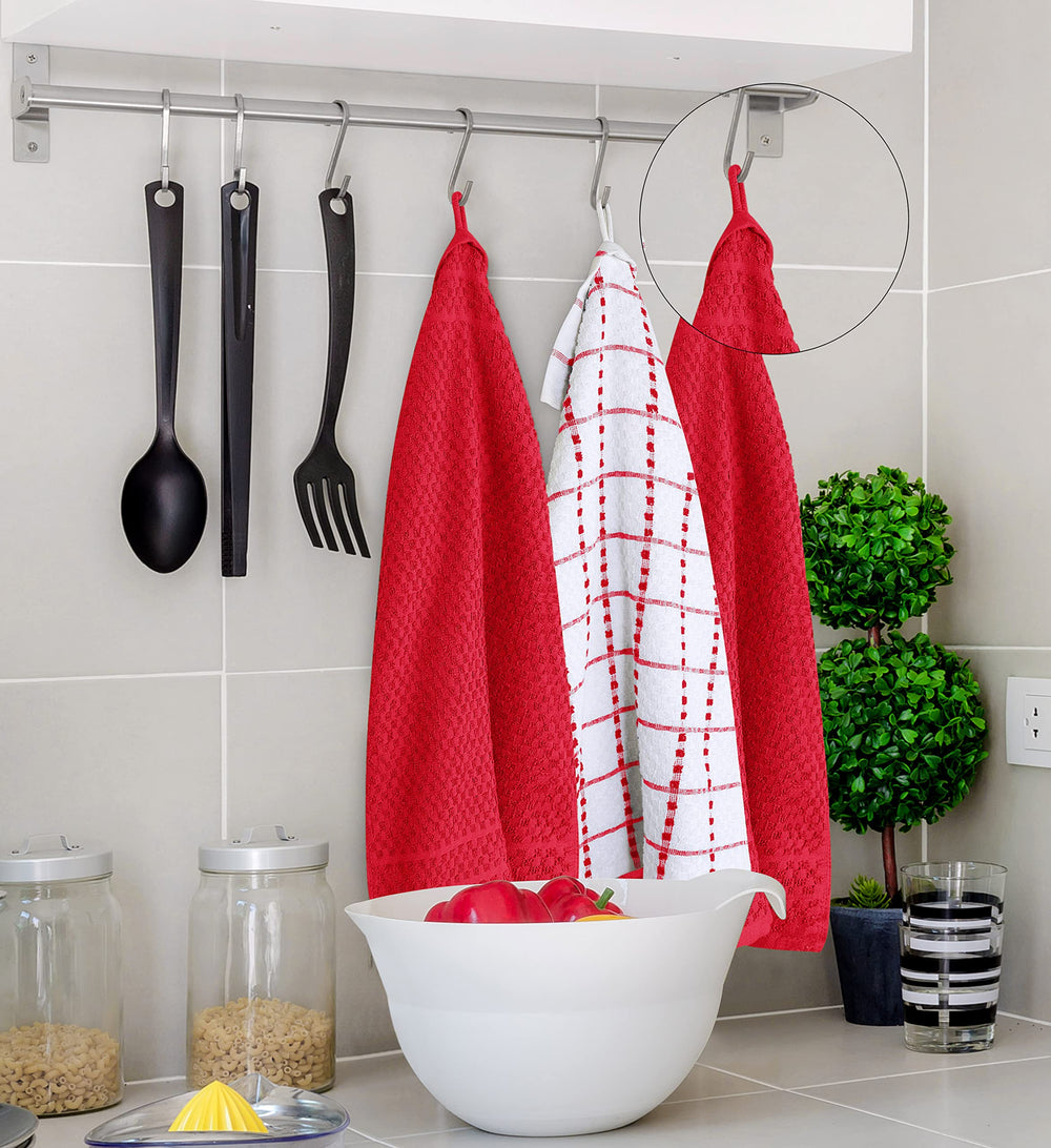 Utopia Towels usage pour sortir plat chaud montrant protection temporaire