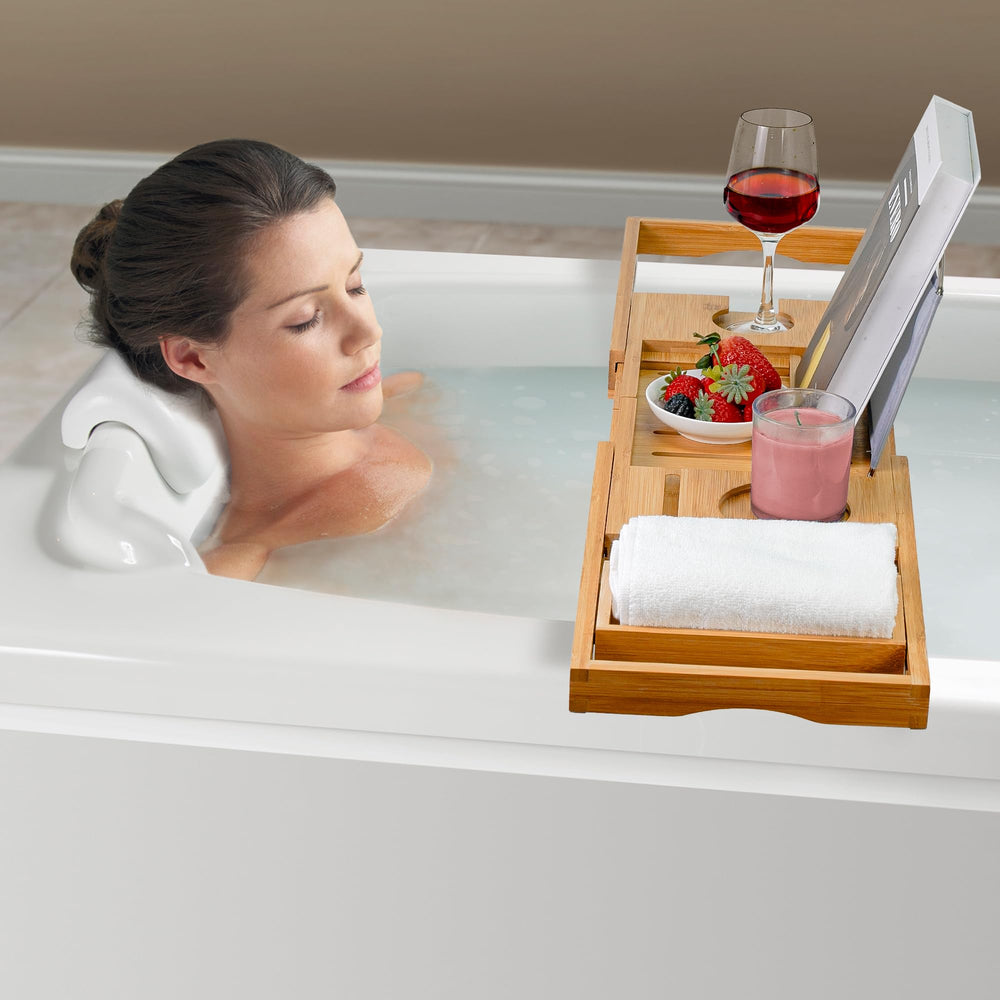 Utoplike plateau présenté en salle de bain créant ambiance spa à la maison