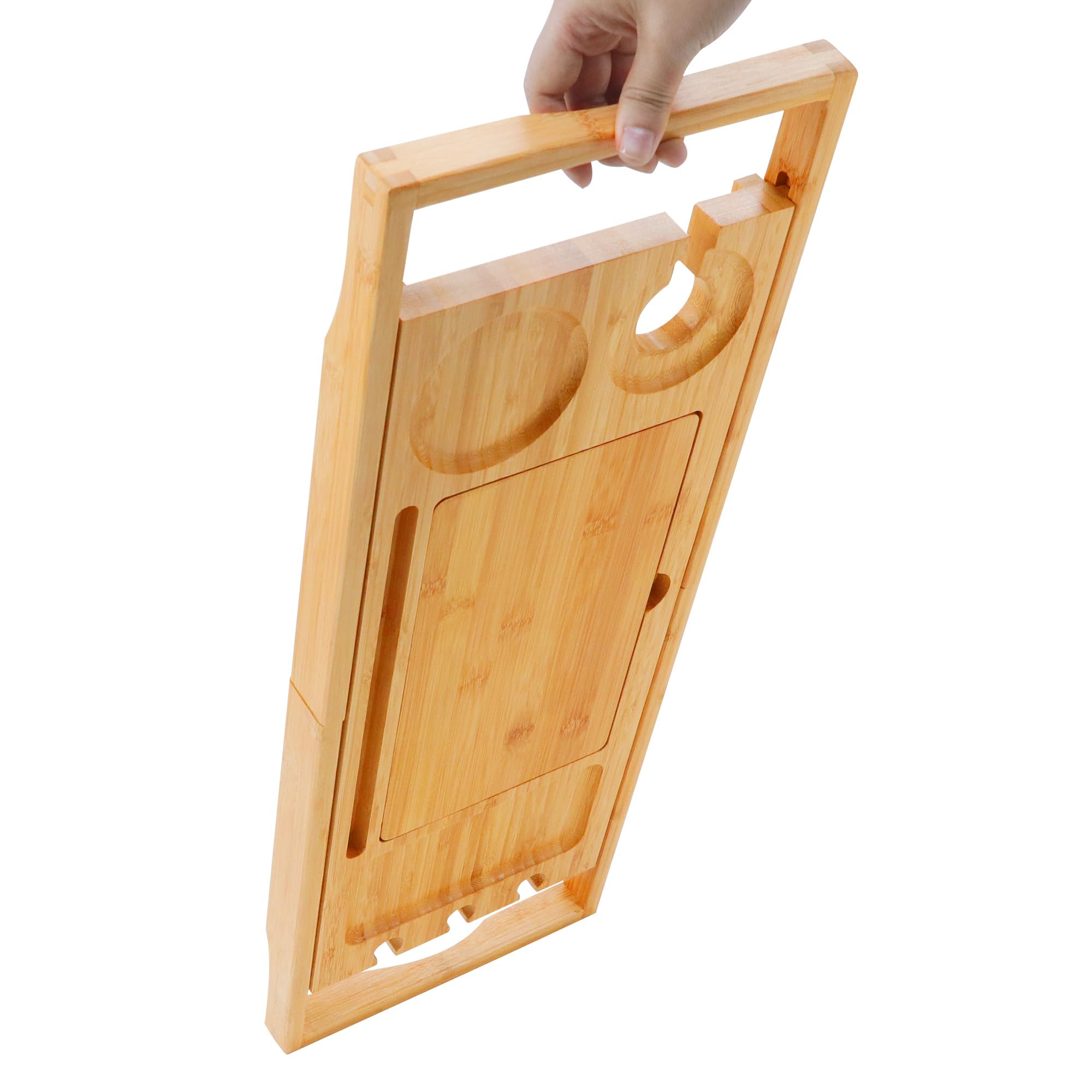 Utoplike plateau avec accessoires posés montrant organisation pratique