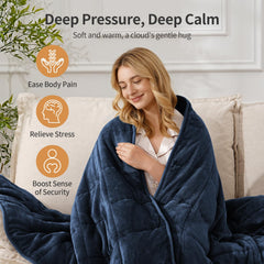 Uttermara couverture sur lit queen illustrant taille et couverture complète