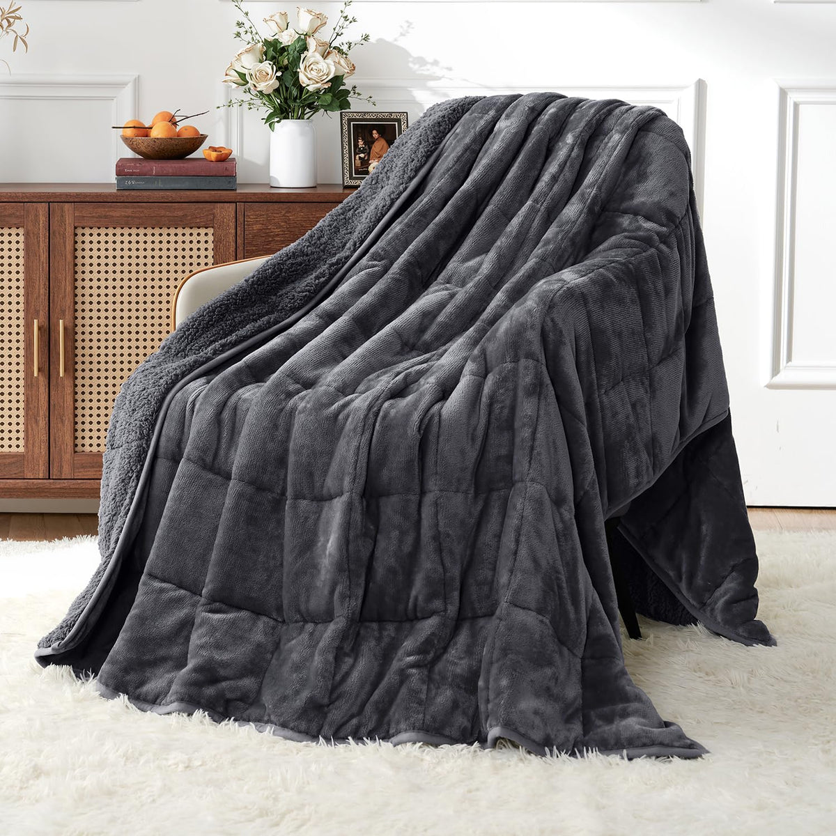 Uttermara couverture queen face avant montrant design et confort