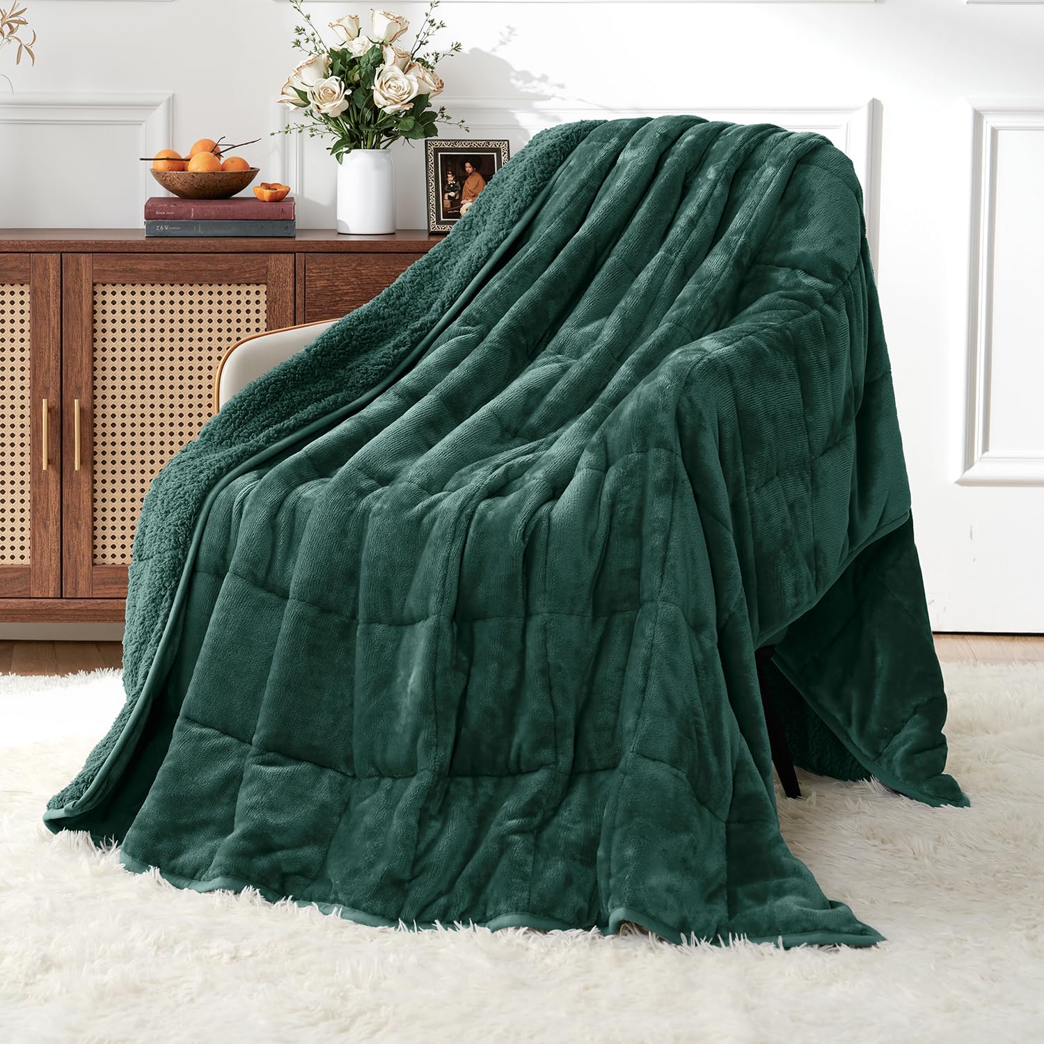 Uttermara couverture Queen face avant élégante et confort immédiat
