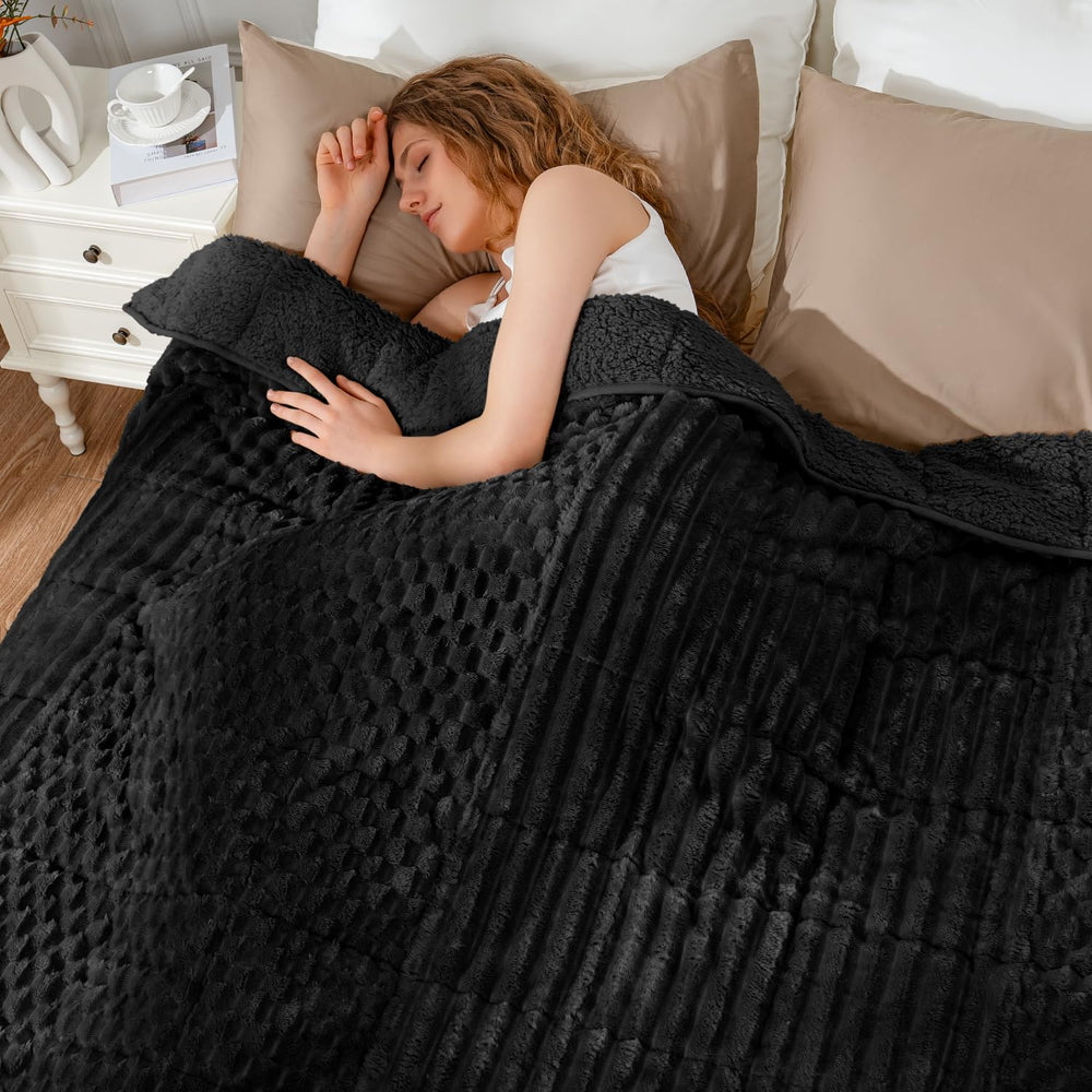 Uttermara couverture sur lit crée un coin détente relaxant