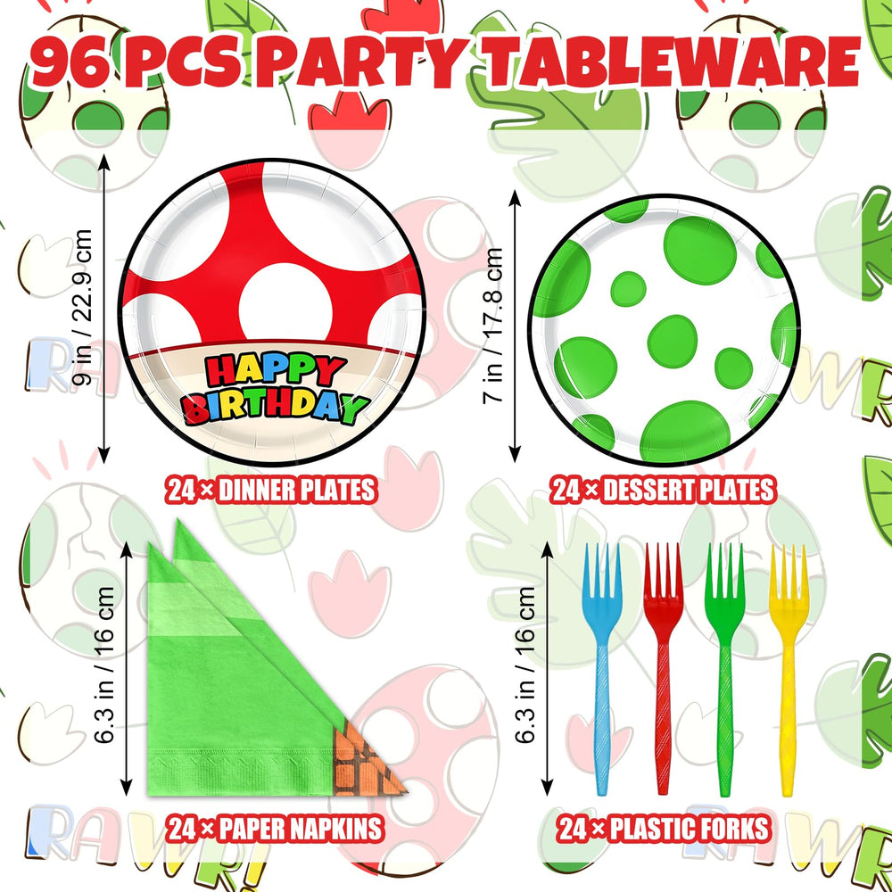 Uywgaun comparaison taille assiettes montrant 9" et 7" pour portions variées