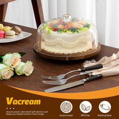 Vacream gros plan bois d'acacia, finition durable et esthétique chaleureuse