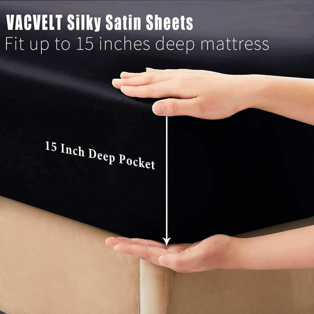 VACVELT taies d'oreiller avec fermeture enveloppe, protection et confort