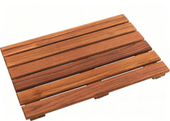 VaeFae tapis de douche face avant montrant design spa et sécurité