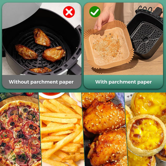 vailnd gros plan feuille 8 pouces montrant texture et revêtement antiadhésif