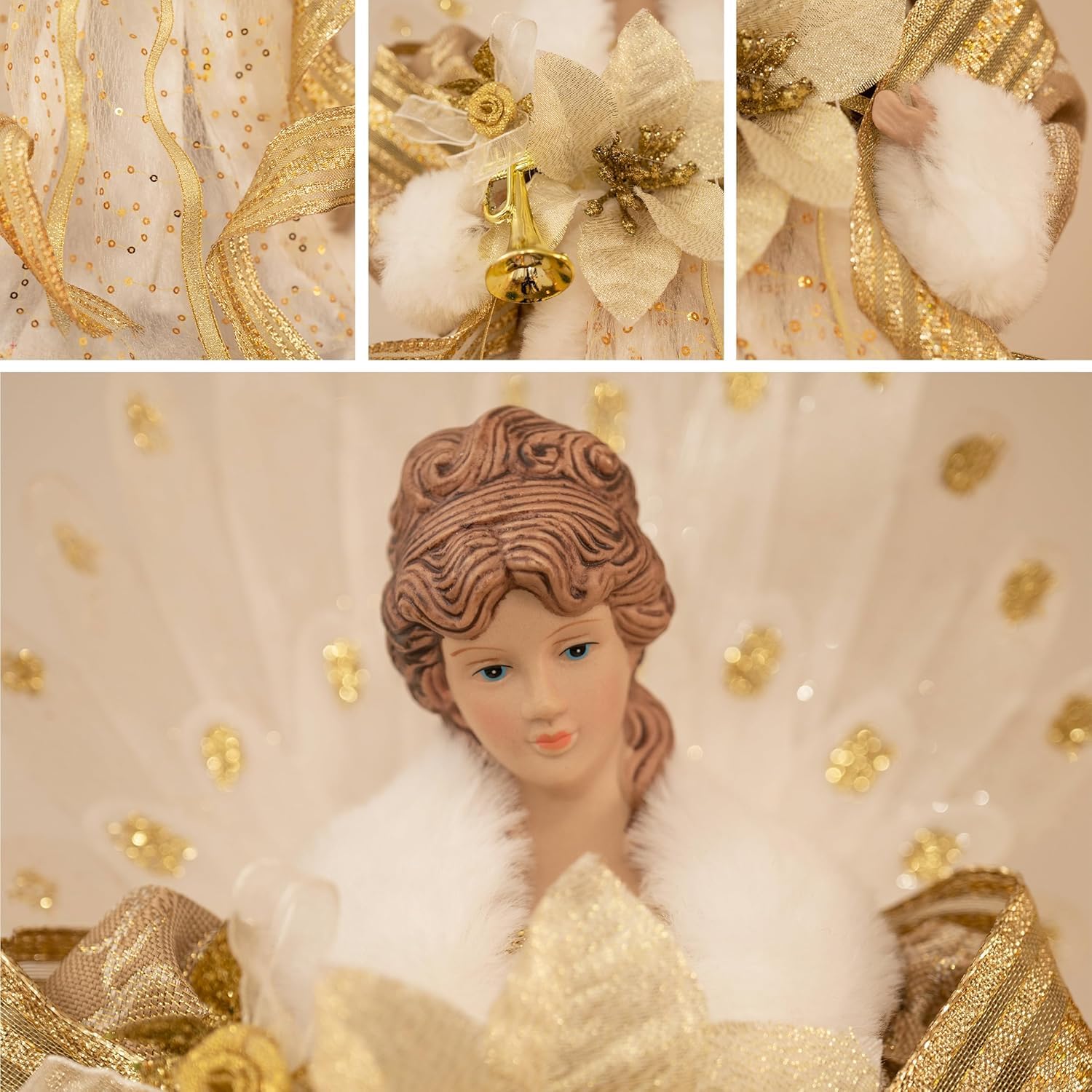 Comparaison de taille Valery Madelyn 12 pouces près d'objets, échelle claire