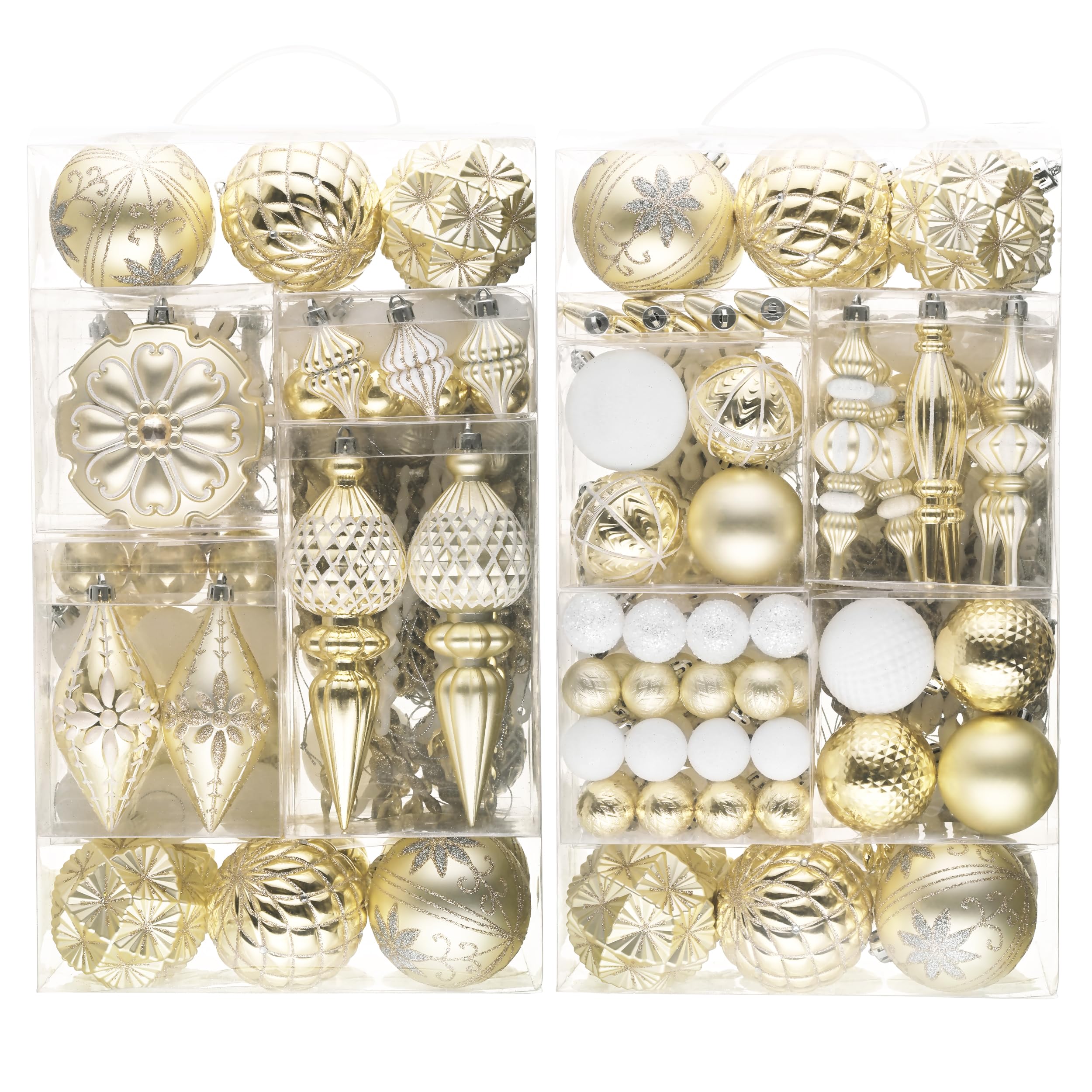 Valery Madelyn face avant du coffret montrant 155 ornements pour décoration élégante
