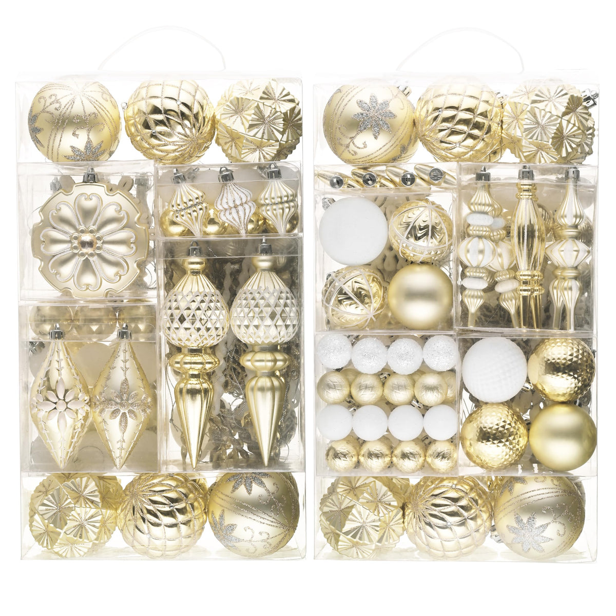 Valery Madelyn face avant du coffret montrant 155 ornements pour décoration élégante