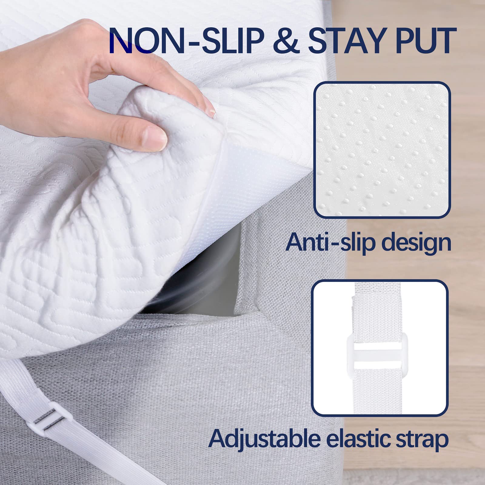 VALUXE surmatelas en usage sur lit améliorant confort immédiat