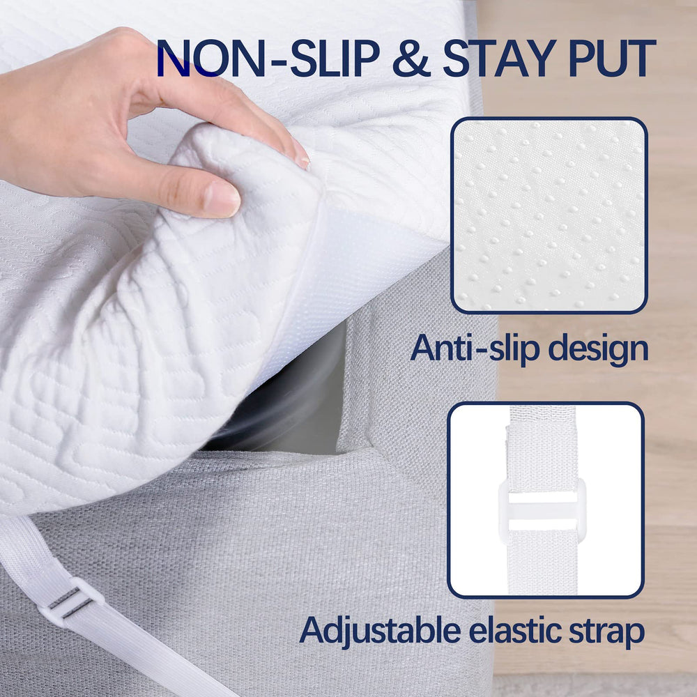 VALUXE surmatelas en usage sur lit améliorant confort immédiat