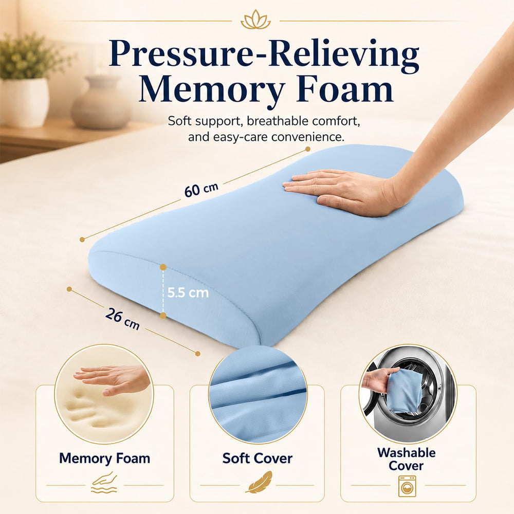vamorry coussin placé sous les genoux pour élévation et confort