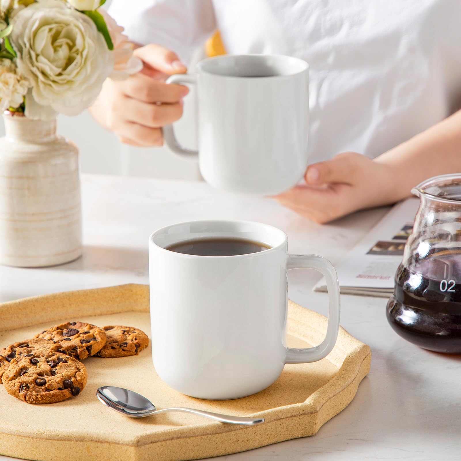 vancasso tasse dans ambiance matin en cuisine évoquant confort