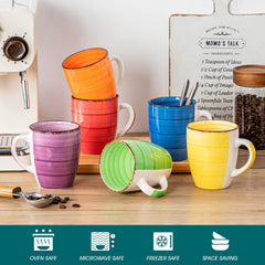 vancasso tasse tenue en main illustrant capacité 350 ml pratique