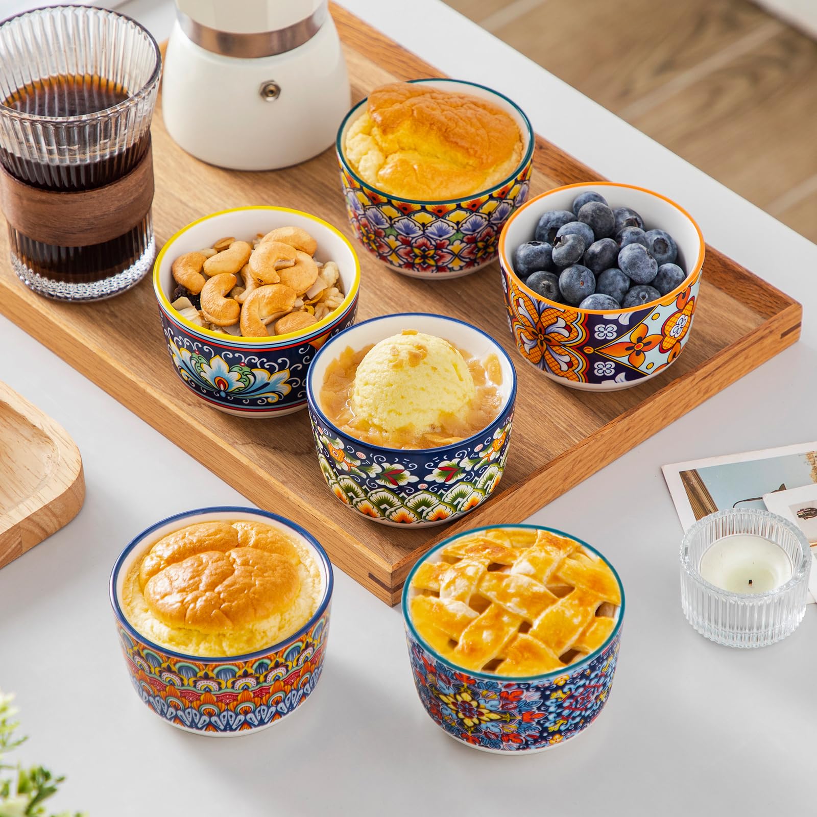 vancasso ramekin présenté sur table apportant couleur et style