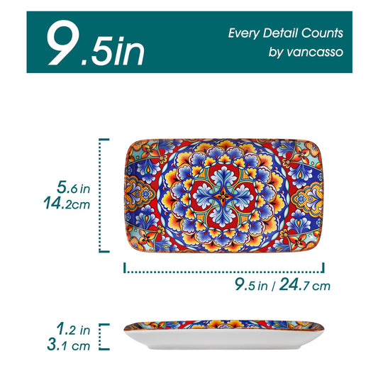 vancasso Simi gros plan motif floral bohème mettant en valeur la décoration durable