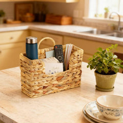 VANEME panier dans salle de bain illustrant résistance à l'humidité